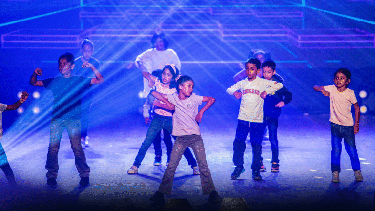 Professional and Focus , Determination of dance.