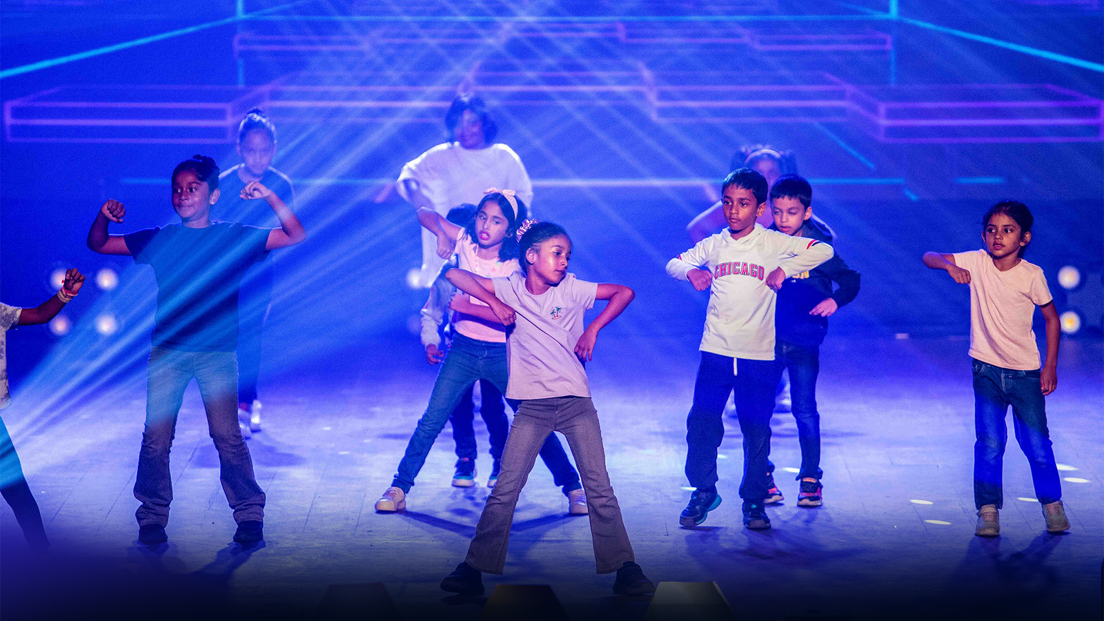 Professional and Focus , Determination of dance.